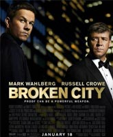 Смотреть Онлайн Город порока / Broken City [2013]